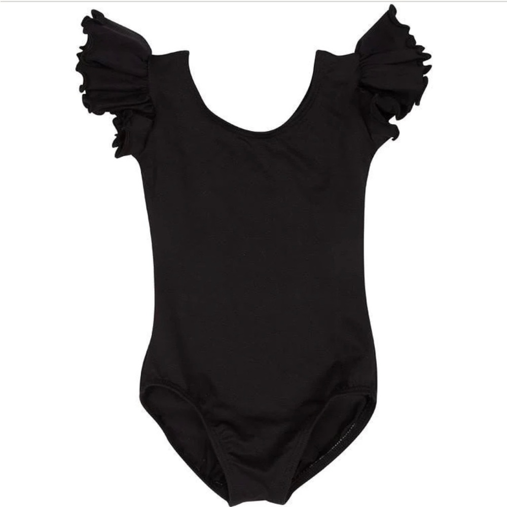Leotard Boutique Brand Leo w/flutter sleeves and skirt